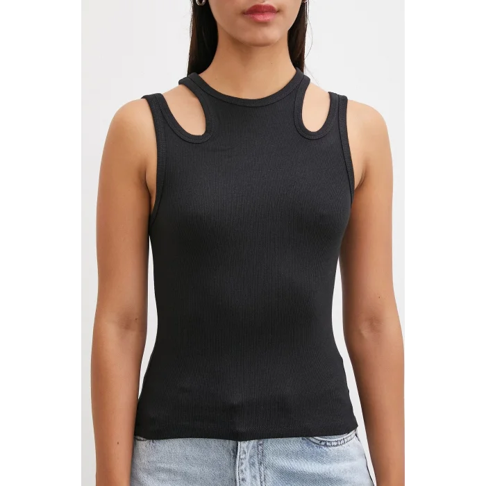 İki Omuzlu Top Siyah