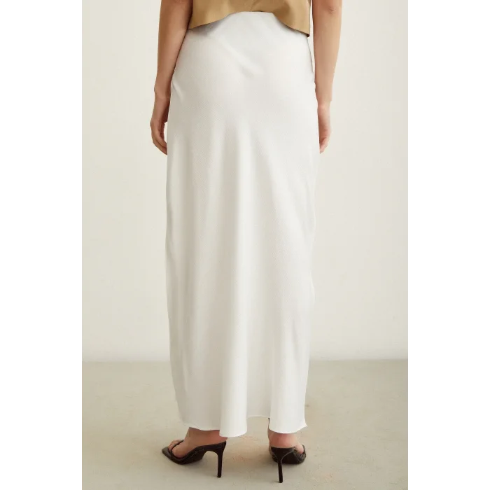 A-Kesim Verev Etek Ekru