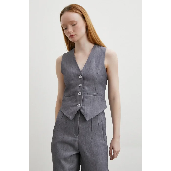 Astarlı Kuplu Yelek Antirasit