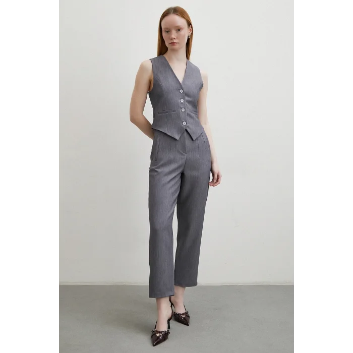 Astarlı Kuplu Yelek Antirasit