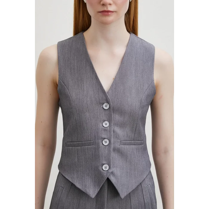 Astarlı Kuplu Yelek Antirasit