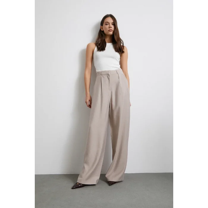 Modal Palazzo Pantolon Bej