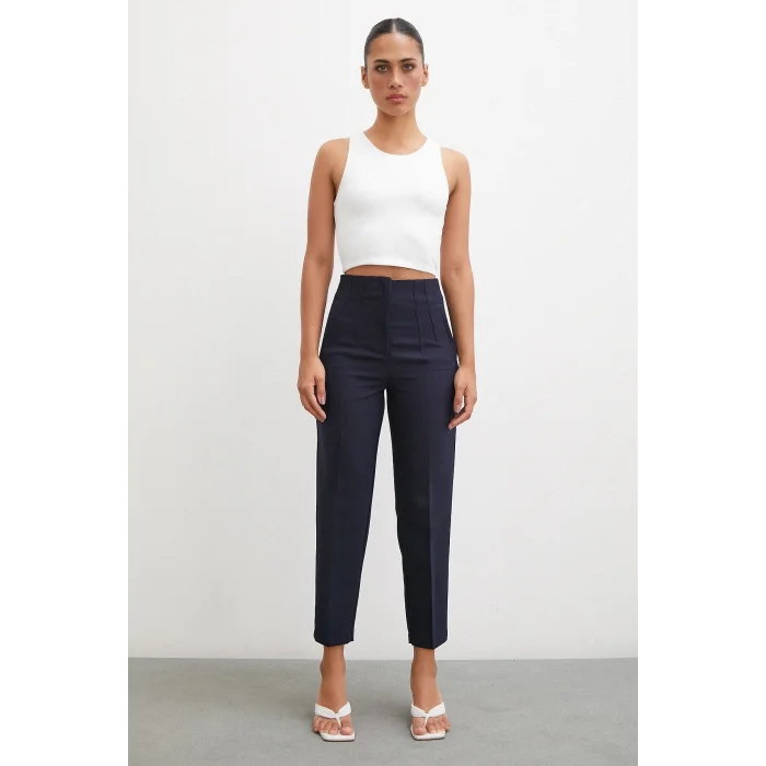 Skinny Kumaş Pantolon Lacivert