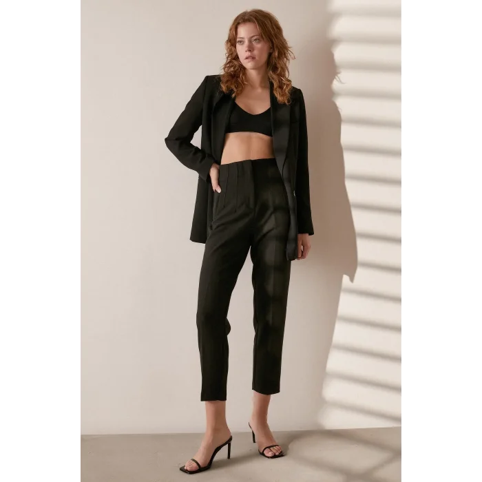 Skinny Kumaş Pantolon Siyah