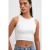 Basic Crop Top Beyaz