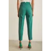 Skinny Kumaş Pantolon Yeşil