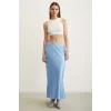 Verev Saten Etek Açık Mavi