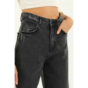 YENİ SEZON KADIN JEAN PANTOLON - SİYAH