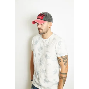 Surf Aplikeli Erkek Kep Siyah 1449