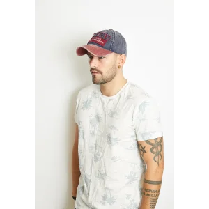 Surf Aplikeli Erkek Kep Lacivert 1449