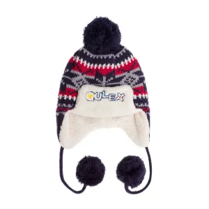 Jakarlı Unisex Çocuk Pilot Bere 1146 Lacivert