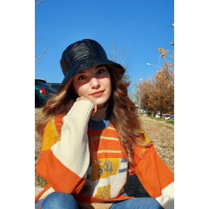 Kadın Bermuda Şapka 1128 Siyah