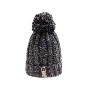 Kadın Zincir Örgülü Bere Siyah 1170