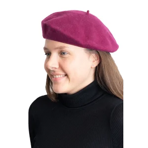 Kadın Ressam Şapka Bordo 7267