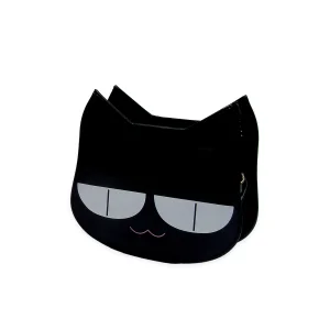 Bay Şapkacı - Kız Çocuk Kedili Çanta 1842 Siyah