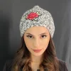 Güllü Kadın Gri Bere 4113