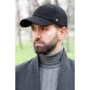 Erkek Kaşmir Kep Şapka Siyah 7593