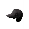 Erkek Kulaklı Kaşmir Şapka 7595