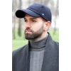 Erkek Kaşmir Kep Şapka 7593 Lacivert