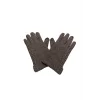 Erkek Desenli Eldiven 7278 Gri