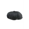 Erkek Peaky Blinders İngiliz Driver Kasket 7404 Füme Parlak Nc