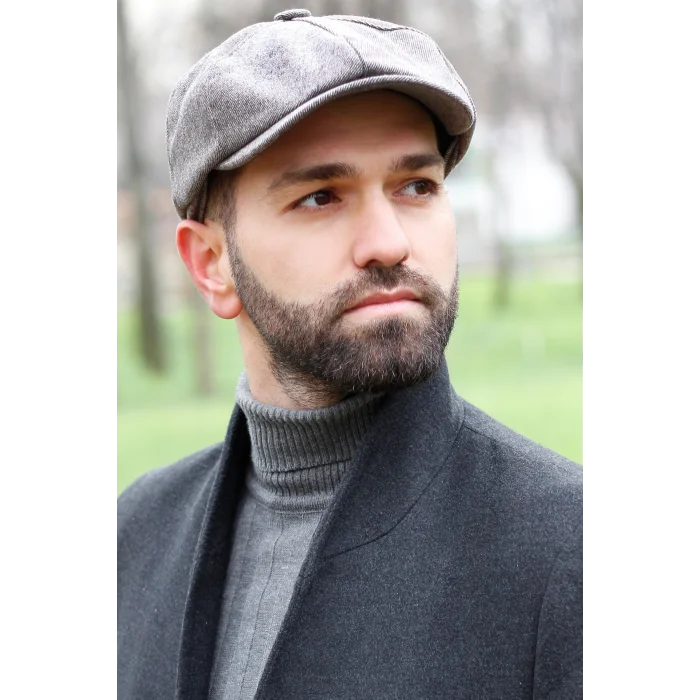 Bay Şapkacı Kışlık Erkek Peaky Blinders İngiliz Driver Kasket Çi