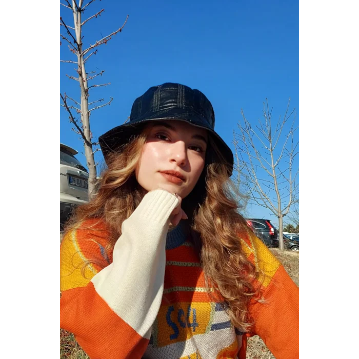 Kadın Bermuda Şapka 1128 Siyah