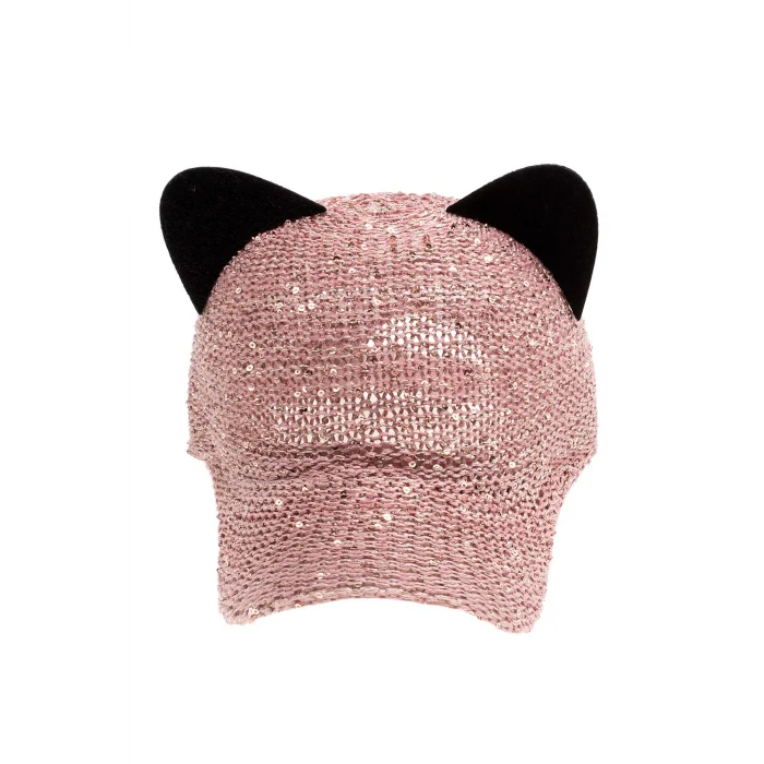 Kadın Pullu Kep Pembe 1149