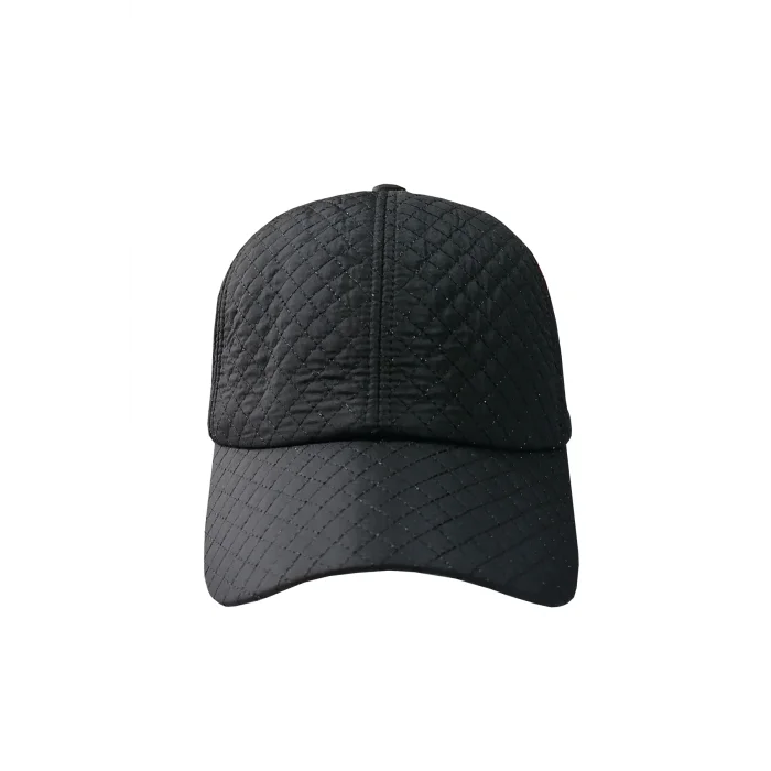 Unisex Kapitone Ayarlamalı Kep 7247 Siyah