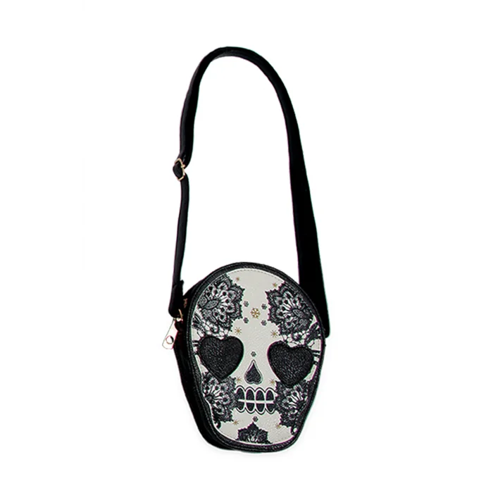 Kız Çocuk Kuru Kafalı Çanta 1839 Siyah