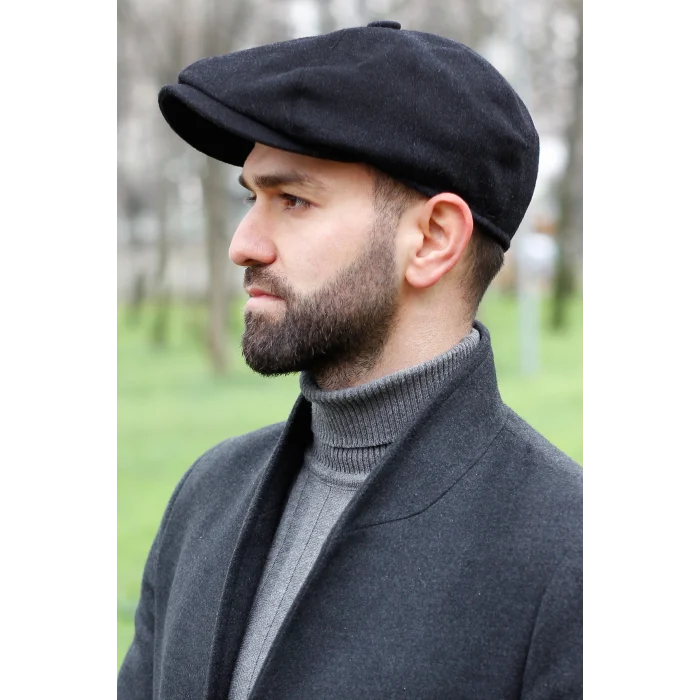 Erkek Driver Kasket 7450 Siyah