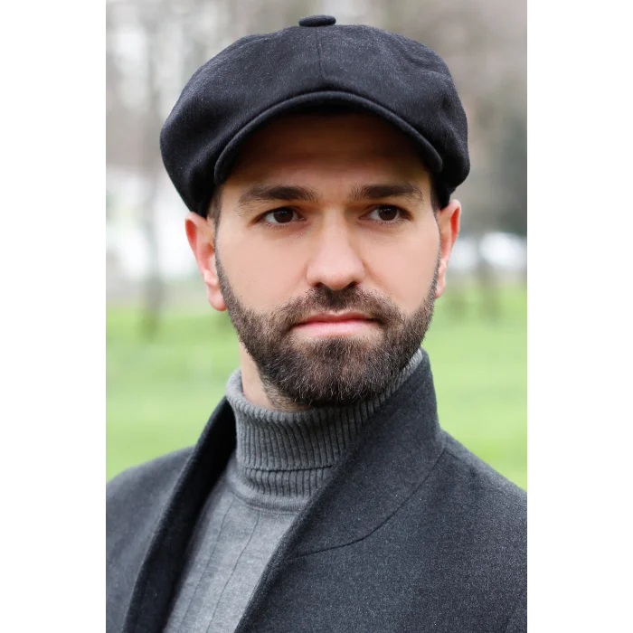 Erkek Driver Kasket 7450 Siyah