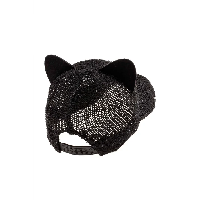 Kadın Simli Kep 1149 Siyah