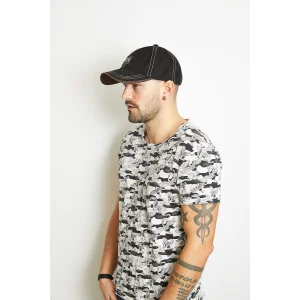 Dikişli Erkek Kep Siyah 5467