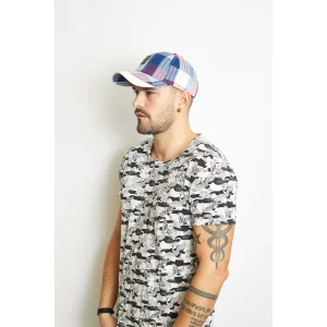 Ekose Wintage Erkek Kep 5468