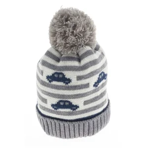 Araba Desenli Erkek Bebek Bere 1135