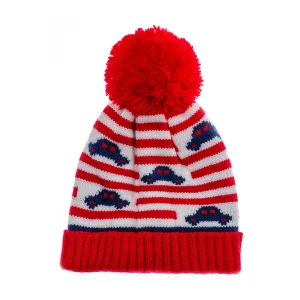 Araba Desenli Erkek Bebek Bere 1135