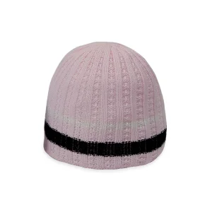 Kız Bebek Triko Bere Pembe 1325-0-1 Yaş-Pembe