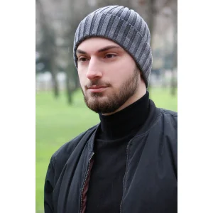 Erkek Antrasit Bere 7562