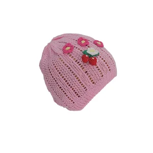 Merserize Kız Bebek Beyaz Bere 4850-0-1 Yaş