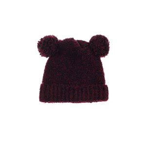 Ponponlu Kadın Bere Mürdüm 7212