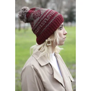 Kadın Bere Bordo 6914