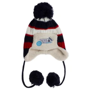 Yelken Baskılı Erkek Çocuk Lacivert Bere 1147