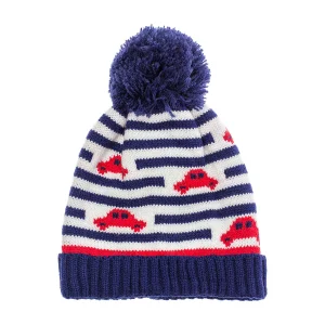 Araba Desenli Erkek Bebek Bere 1135