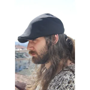 Mevsimlik Pike İtalyan Kasket Siyah7630