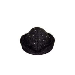 Gerçek Deri Çocuk Börk Şapka