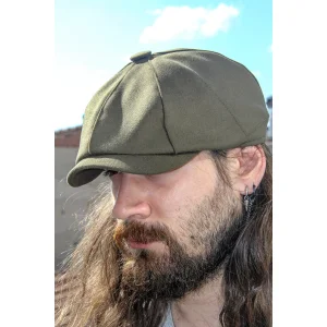 Haki Erkek Peaky Blinders İngiliz Kasket 7440