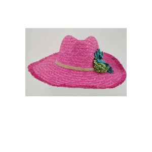 Geniş Kenarlı Hasır Şapka 1414