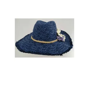 Geniş Kenarlı Hasır Şapka 1414