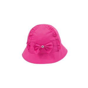 Fiyonklu Kız Çocuk Bermuda Şapka 7091